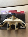 New Genuine Gilmour 3/4 In. Brass Threaded Male 4-WAY Shut-off Valve 0443. Fixed Price $34.99.