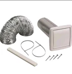 Broan-nutone WVK2A Flexible Wall Duct Kit For Ventilation Fans, 9-PIECE, 4-INC. Fixed Price $22.99.