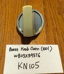 Brass Knob Oven (1001) WB03X39576 For Monogram ZGP486NDT1SS Gas Range KN105. Fixed Price $33.88.
