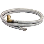Plumb Shop Braided Stainless Steel Dishwasher Connector Brass 3/8" X 48". Fixed Price $9.88.