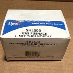 Supco SHL503--GAS Furnace Limit Thermostat L190-40. Fixed Price $17.99.