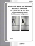 Whirlpool WRF989SDAF02 WRF989SDAM00-06 Service Manual Paper. Fixed Price $28.99.
