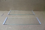Whirlpool Refrigerator Storage Bin Lid Set Part # W10780178 W10858273. Fixed Price $53.98.