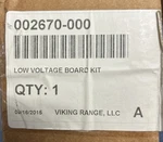 Brand New Oem Viking Touch Control 002670-000. Fixed Price $369.99.