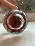 Frog Eye Paperweight David Smith Blowing Sands Glass Studio Seattle Signed 2009. Fixed Price $26.02.