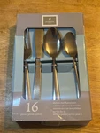 Gibson Home 91078.18 Casual Living 16 Piece Stainless Steel Flatware Set. Fixed Price $33.66.