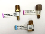 Anderson Metals 1/4" Brass Hose Barbs (flf 7129, 7129F), Street Elbow 7116). Fixed Price $9.99.