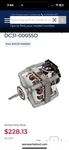 DC31-00055D Oem Genuine Samsung Dryer Drive Motor Brand New Next Day Free Ship. Fixed Price $99.97.
