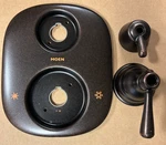 Moen T4111ORB Oil Rubbed Bronze Kingsley Trim Kit Double Lever Handle *scuffed*. Fixed Price $54.99.