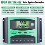 12V/24V/48V 100A Pwm Solar Charge Controller Panel Lithium Battery Regulator Usb. Fixed Price $39.99.