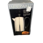 New Farberware Coffee Percolator 12 Cup Superfast #142B. Fixed Price $120.00.