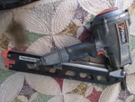 Used Paslode Pneumatic Nail/spike Gun/fires 2- 3 1/2 " Strip Nails/quality Unit. Fixed Price $129.00.