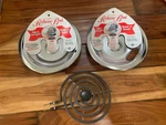 Range Kleen Steel Drip 8" Reflector Bowls Pack Of 2. Fixed Price $19.95.
