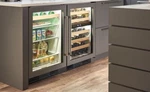 Sub-zero UC-24BG/O Wine Rack Under-counter Refrigerator Only. Fixed Price $497.22.
