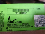 W11122557 New Oem Whirlpool Oven Control Board. Fixed Price $243.00.