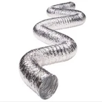 Deflect-o Deflecto Supurr-flex 4 In Ft Dryer Vent Hookup Kit HUPK8F. Fixed Price $7.77.