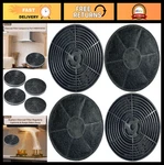 Set Of 4 Carbon Charcoal Filters For 30" Wall Mount Range Hood - Compatible Repl. Fixed Price $73.99.