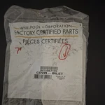 Whirlpool W11087199 Covr Inlet Cover For Washer White Plastic. Fixed Price $45.90.