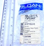 Sloan Optima Faucet Kit ETF1022A Nip. Fixed Price $40.00.