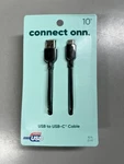 Connect Usb-c Cable Cord 10' Certified High-speed 3M. Fixed Price $16.95.