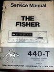 The Fisher 440-T 440T Repair Service Manual **original**. Fixed Price $12.99.