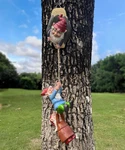 Garden Statue Set,gnome Climbing Tree And Stump Decor,vivid Fairy. Fixed Price $28.92.