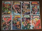 Marvel Ka-zar The Savage Lot Of Comics # 18, 19, 20, 23, 24, 26, 27, 30. Fixed Price $19.95.