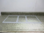 Whirlpool Refrigerator Crisper Glass Scratches Part # W10628814. Fixed Price $88.00.