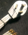Power Supply Cable For Dryer (3 Prong Three Wire Cord)- LA008A E218475. Fixed Price $7.50.