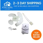 PS1957416 Condenser Fan Motor For Whirlpool, Maytag, And Kitchenaid - 1200 Rpm. Fixed Price $75.99.