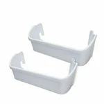 Refrigerator Side Door Bottom Shelf Compatible With Frigidaire 240323001 2-PACK. Fixed Price $19.16.