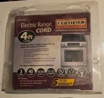 New - Certified Appliance Accessories Ft 3 Wire 40 Amp Electric Range Cord. Fixed Price $10.50.